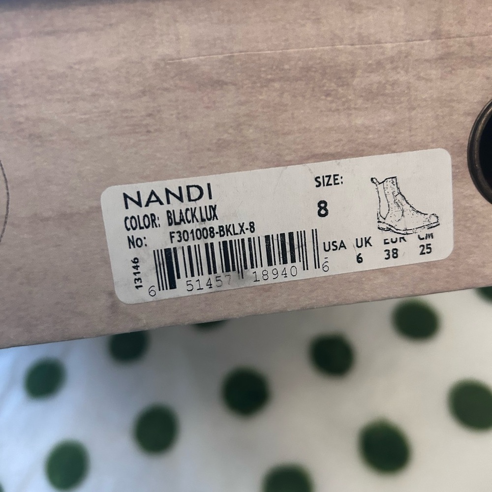 Bed Stu Nandi Ankle Booties in Black Lux